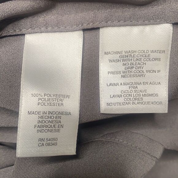 AK Anne Klein Gray Blouse - Picture 9 of 9